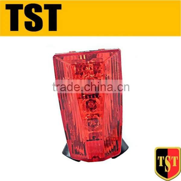 5LED LASER TAIL BIKE LIGHT WITH BICYCLE LOGO photo-3