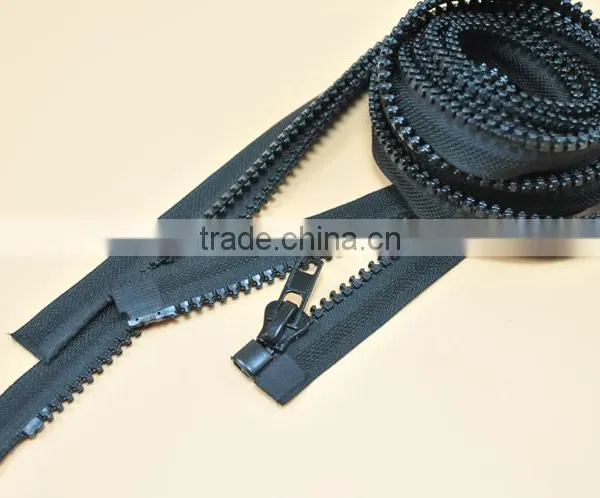 #5 High Quality Plastic Resin Zipper Custom Zipper Binder Zipper Pouch photo-6