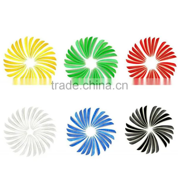 Different Color Archery Feather Vane For Hunting Arrow photo-2