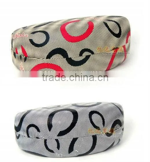 PU Materail Hard Metal Sunglasses Reading Glasses Case