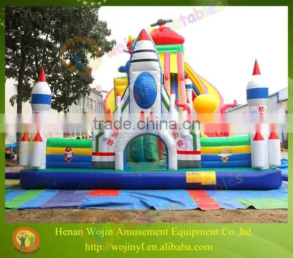 Large Inflatable Fun City Inflatable Climbing Slide Park for Sale photo-3