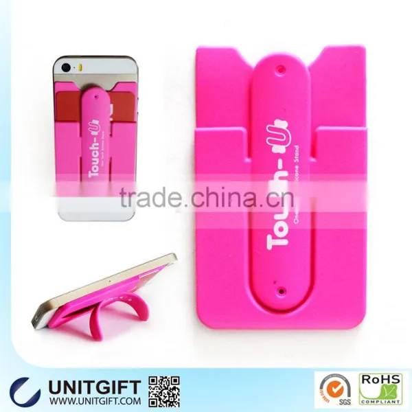 Custom Silk Print Silicone Mobile Holder Stand photo-5
