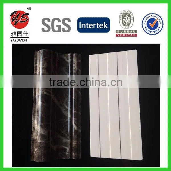 10cm Marble Design Pvc Moulding Profile for uv Sheet photo-3