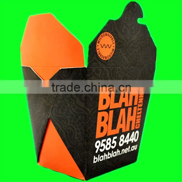 White Cardboard Disposable Noodle Box photo-2