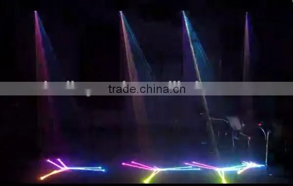 2W RGB Full Color Emitting Stage Disco dj Effect Lighting Moving Head Laser photo-3