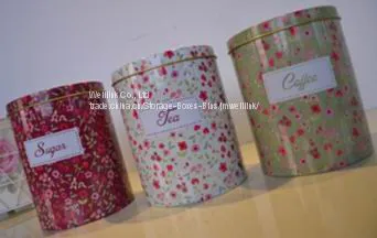3pcs of Stainless Steel Canister Set (tea, Coffee and Sugar) photo-2