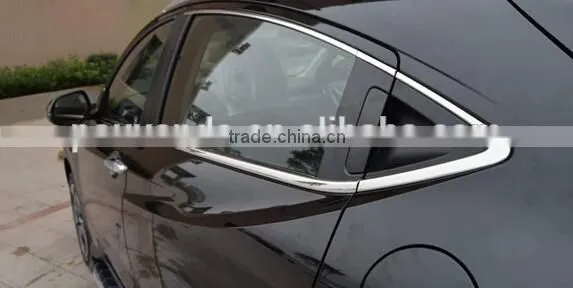 Auto Window Chrome Trims Window Moulding For Honda Vezel HRV Accessories 2014 photo-3