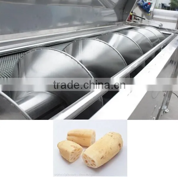 LXTP-3000 Commercial Vegetable Washing and Peeling Machine ,potato Peeler Machine,carrot Washer With 304 Stainless Steel photo-3