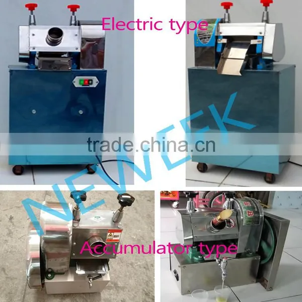 Neweek Hot Selling Electric Sugar Cane Juicer/ Sugar Cane Juice Making Machine photo-4