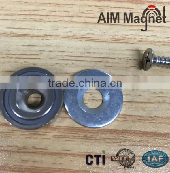 Manufacturer Customized Countersink Ring Magnets photo-2