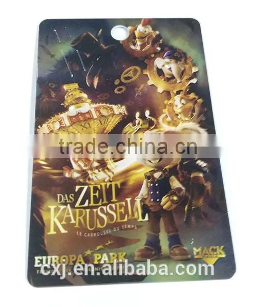 Fabric Colorful Three- Demension Playing Cards for Games photo-3