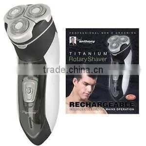 Paul Anthony Pro Series 3 Titanium Rotary Mens Electric Shaver Cordless RechargePaul Anthony Pro Series 3 Titanium Rotary Mens E