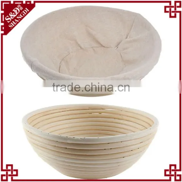Handmade Large Round Banneton Natural Basket photo-2