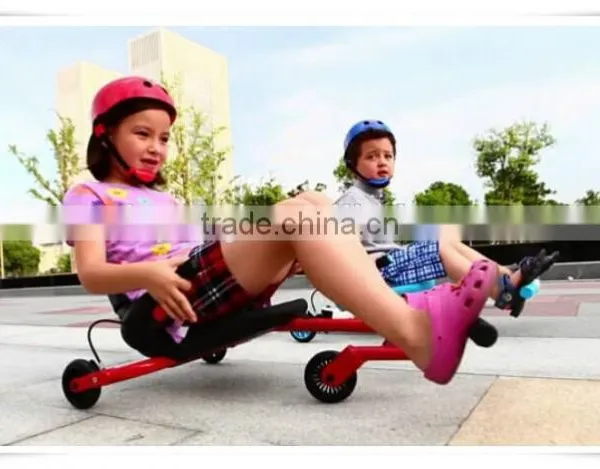 New Arrive Children 3 Wheel Swing Bike Scooter Kids Tricycle Bicycle Ride Toy photo-4