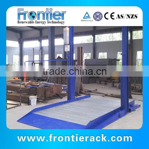 Professional low price single car lift hydraulic parking system