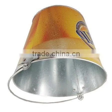 Small Metal Tin Buckets photo-2