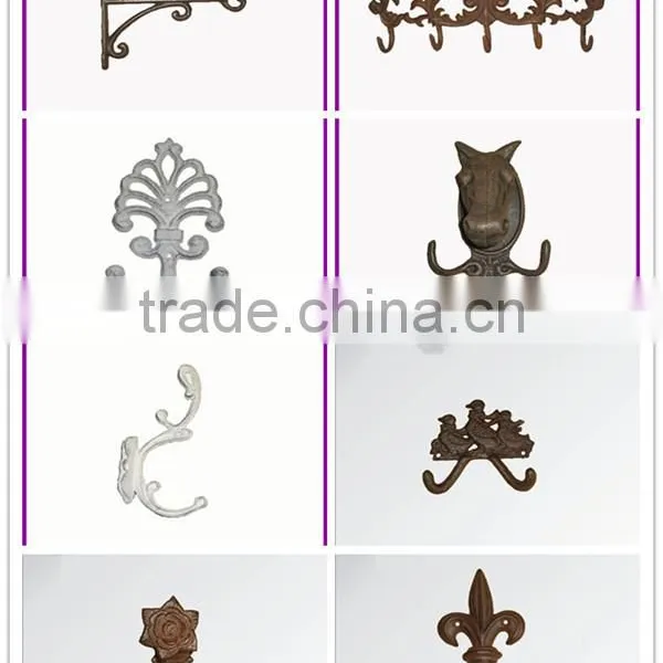 Antique Cast Iron Decorative Hat hooks Hat / Coat Hook