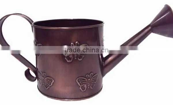 Antique Galvanized Wholesale Metal Garden Watering Can photo-2