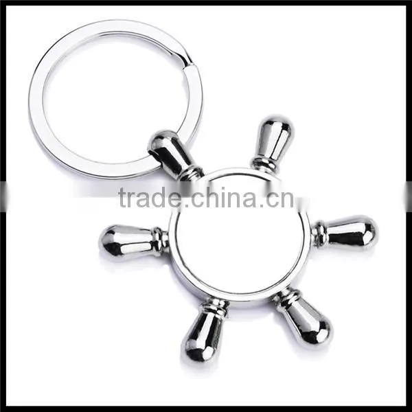 Low Moq Metal Football Keychain With Key Ring Manufacturer photo-5