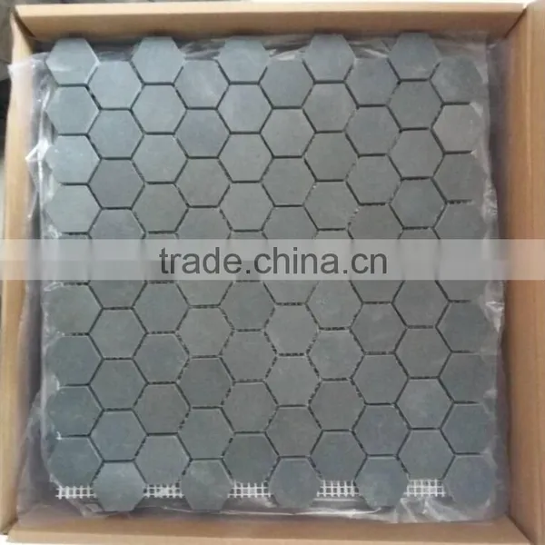 Bluestone Mosaic Tiles Hexagon Mosaic Tile photo-4