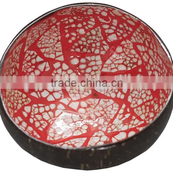 Eco Friendly Lacquer Coconut Shell Bowl photo-2