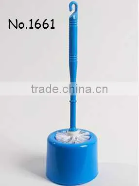 New Design Toilet Brush Plastic Cleaning Brush Sets With Holder and Hook photo-4