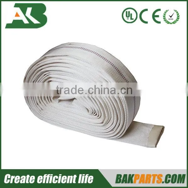 White PVC Lined Garden Canvas Water Hose For Irrigation photo-3