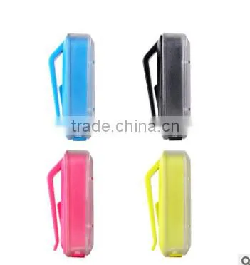 Colorful Usb Rechargeable Bicycle Light Led Bike Light Bag Light photo-3