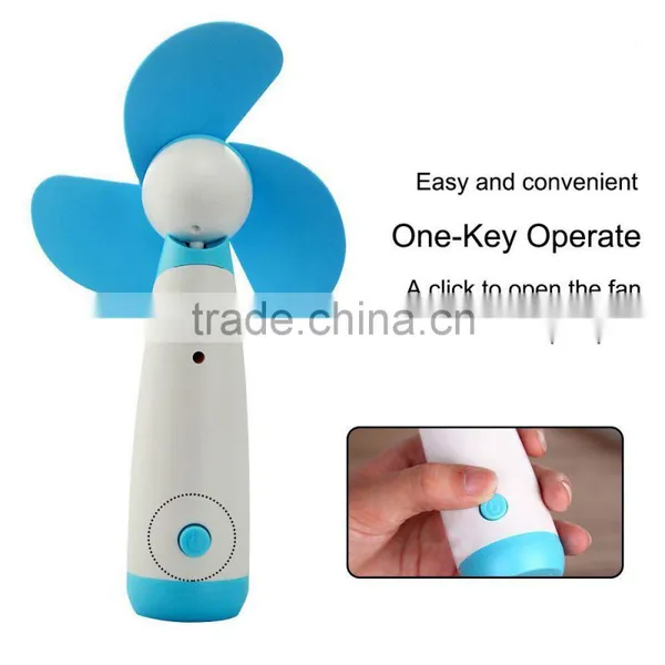 Handheld Portable Battery Operated Cooling Mini Fan Electric Personal Fans for Home and Travel photo-2