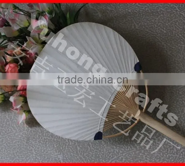 Promotional New Style Bamboo Paper Fan photo-5