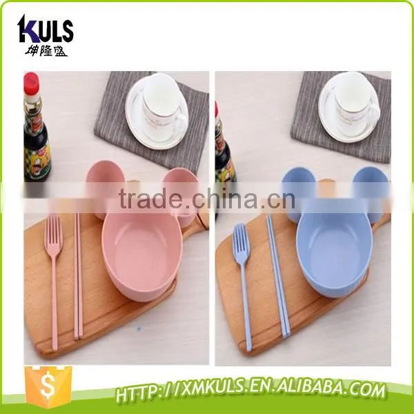 Hot Sale Mickey Mouse Plastic Plates Dishes for Children Christmas Birthday Gift photo-3