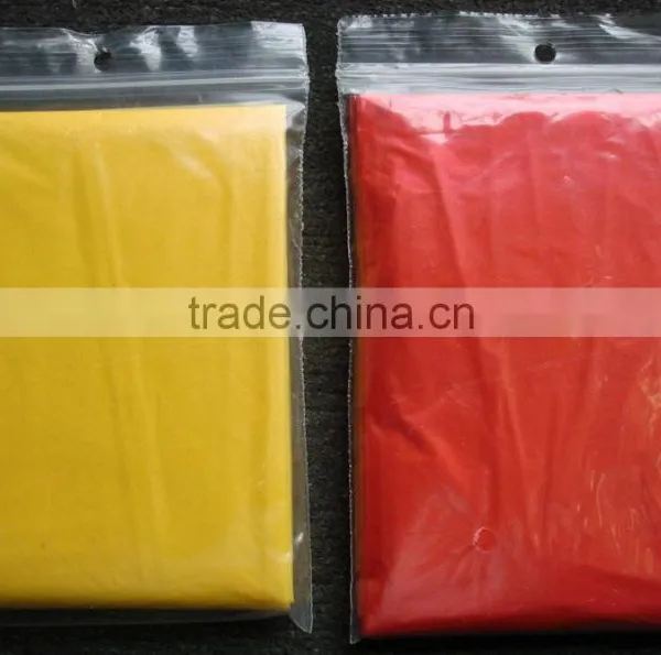 Disposible PE Rain Poncho photo-2