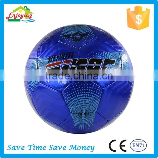 Laser Shiny Popular Eco-friendly Material Football Soccer Ball for Adults photo-6