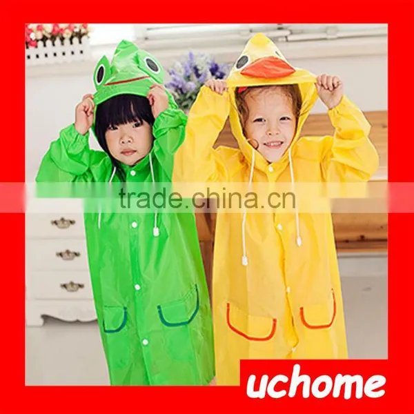 UCHOME Cartoon Design High Quality Kid Rainwear photo-3