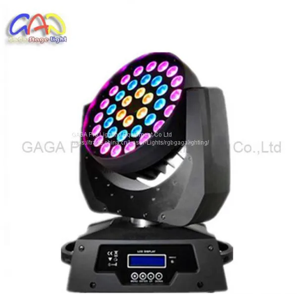 36 * 10W High Power RGBW 4-in-1 LED With Zoom Function Moving Head Light photo-4