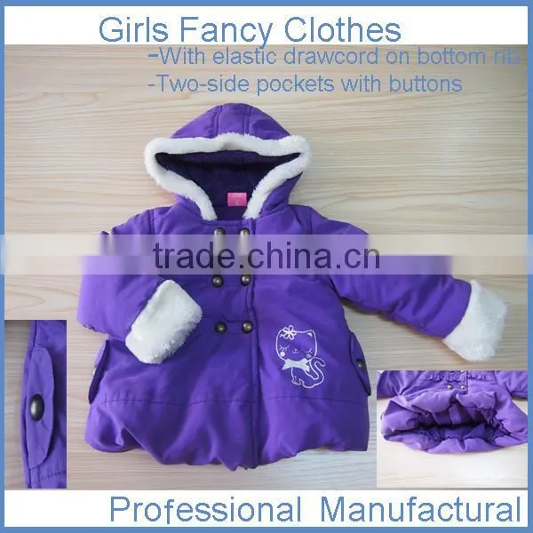 High Quality Children Fancy Winter Coat for Wholesale photo-4