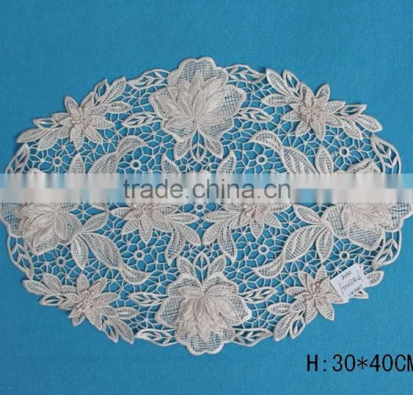 Wholesale Modern Design Embroidery Flower Table Cloth photo-2