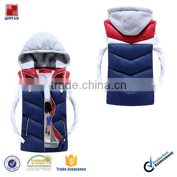 China Factory Derectly Sale Custom High Quality Fashion Winter Man Vest