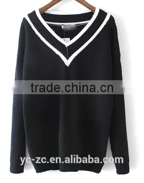 Knitted Sweater Wool Sweater Design for Girl