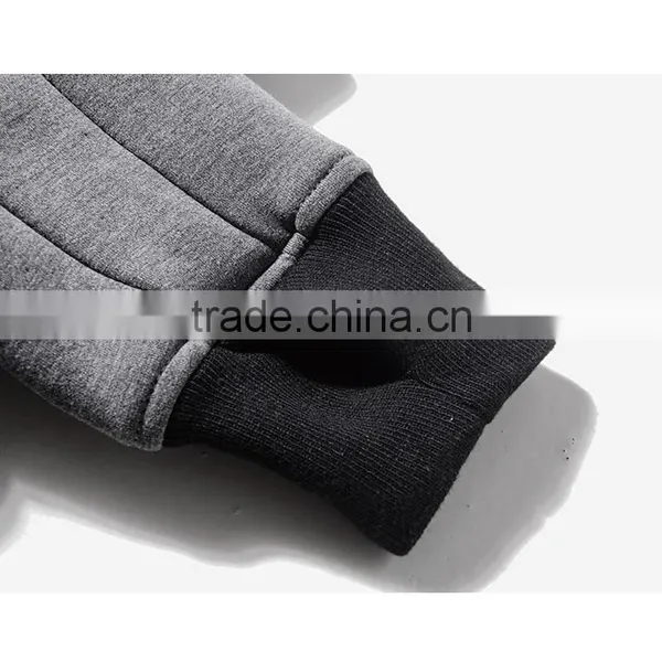 New Fashion Fitness Hoodies Men Blank O-Neck Sweatshirt Men Tracksuit Trend Sport Suits Classic Zip Mens Hoodies And Sweatshirts photo-4