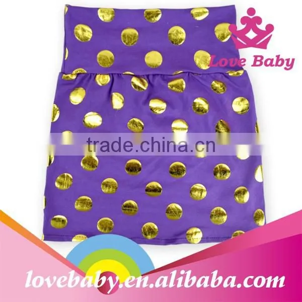 Wholesale Latest Sequin Dot Kids Ruffles Skirt Colorful Pettiskirts Tutu for Kids photo-5
