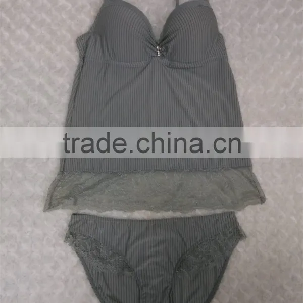 Fashion Design Seamless Knitted Women's Camilose Vest & Panty Set photo-2