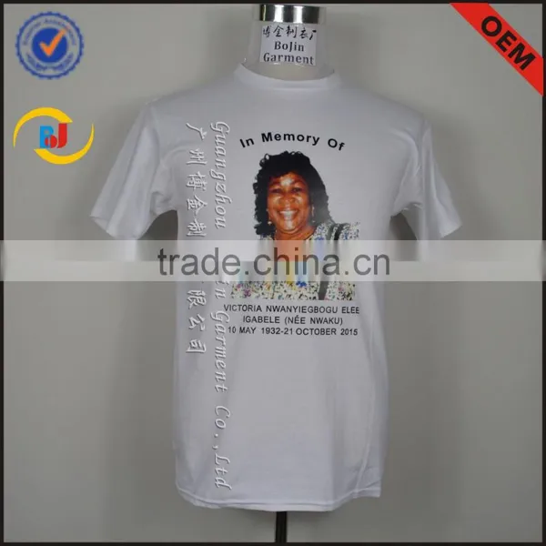 China Factory Wholesale Political Election Green T-shirt photo-4