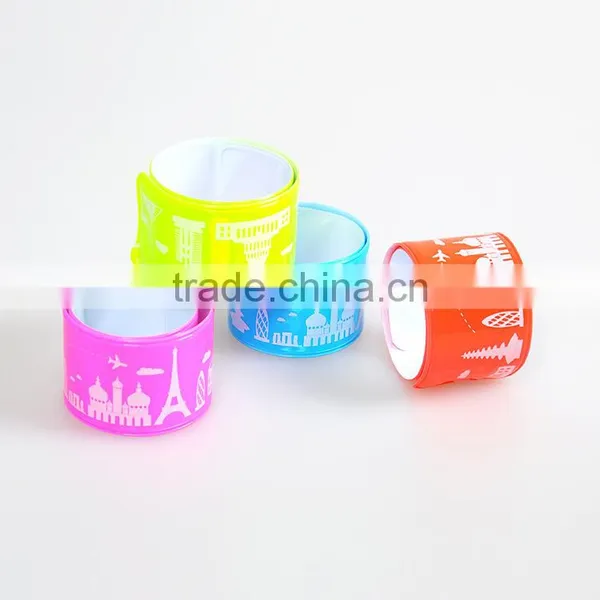 Multifunction Cheap Reflective Slap Band Bracelet photo-2