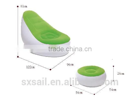Bestway Flocking Sofa Combination Footstool photo-3