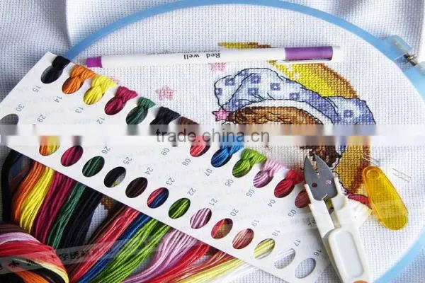 Number in Board Cross Stitch Materials Embroidered Threading Board Cross Stitch Accessories photo-4