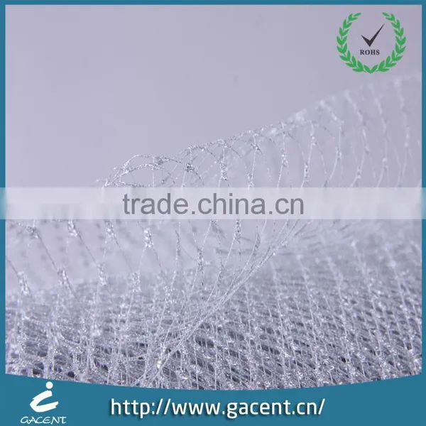 Home Textile Wedding Dress Garment Dress Use 100% Polyester Material Soft Veil Mesh Fabric photo-4
