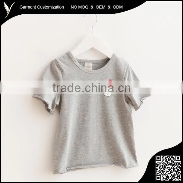 Summer Kids Japanese Curled Selvedge Jersey Cotton T-Shirt photo-2