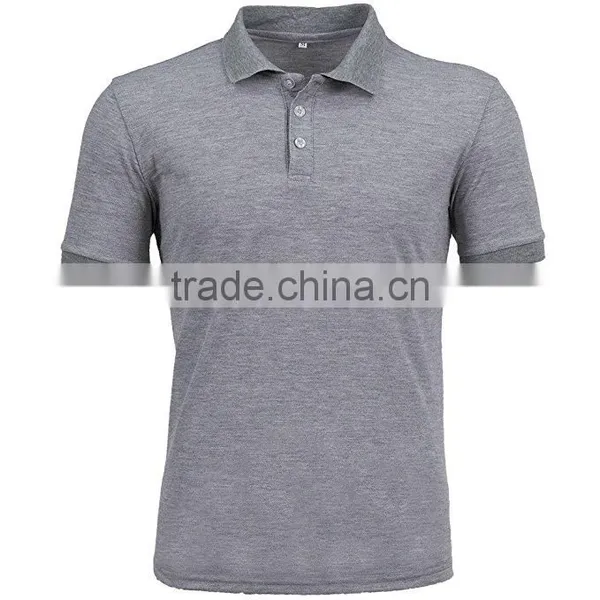 Men's Polo Shirts 65% Polyester 35% Cotton Mint Green Men's Polo Shirts photo-3