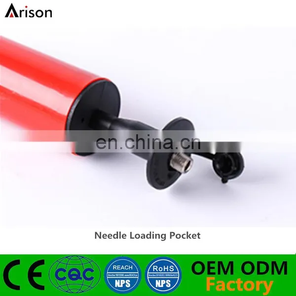2- Function 6" Plastic Hand Pump With Needle Valve Small Hand Pump With Plastic Valve for Inflatable Toys photo-6